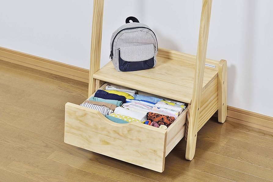 Amazon｜大和屋 ノスタ キッズハンガーラック ハンガーラック ハンガー