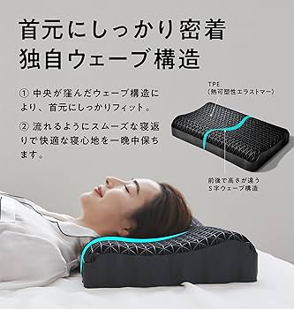 Amazon｜ヒツジのいらない枕 テンセル枕カバー付 まくら 低反発 高反発
