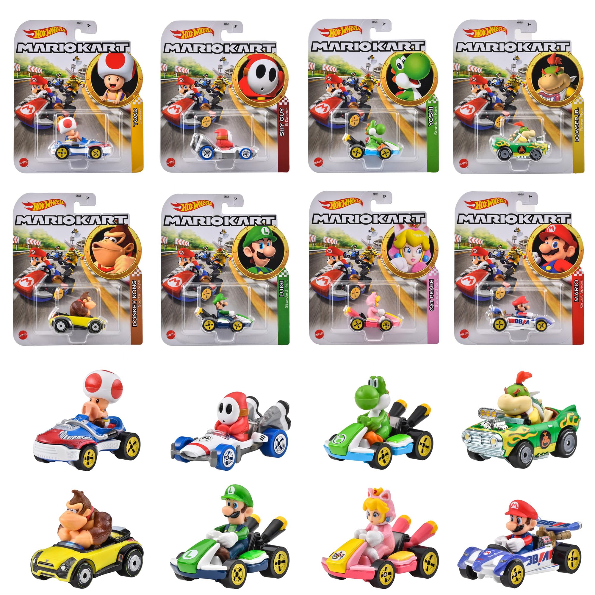 Amazon | ホットウィール(Hot Wheels) マリオカート アソート 乗り物