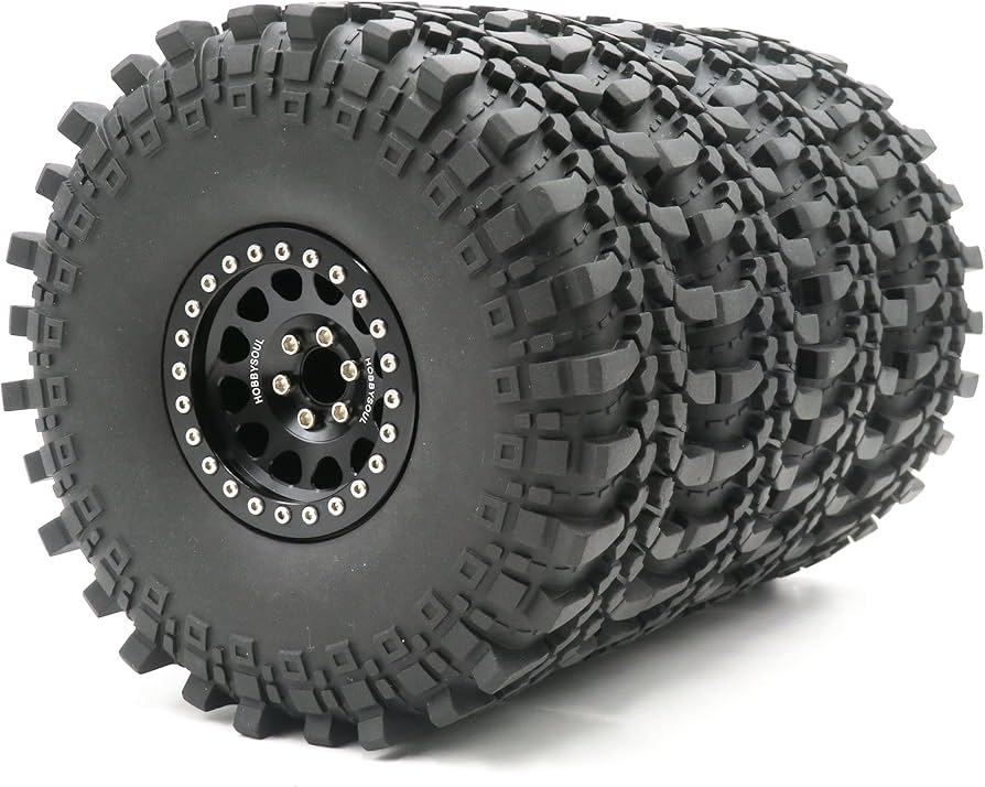 Amazon | RC 2.2クローラー泥地形タイヤ ソフトタイヤ ソフトフォーム
