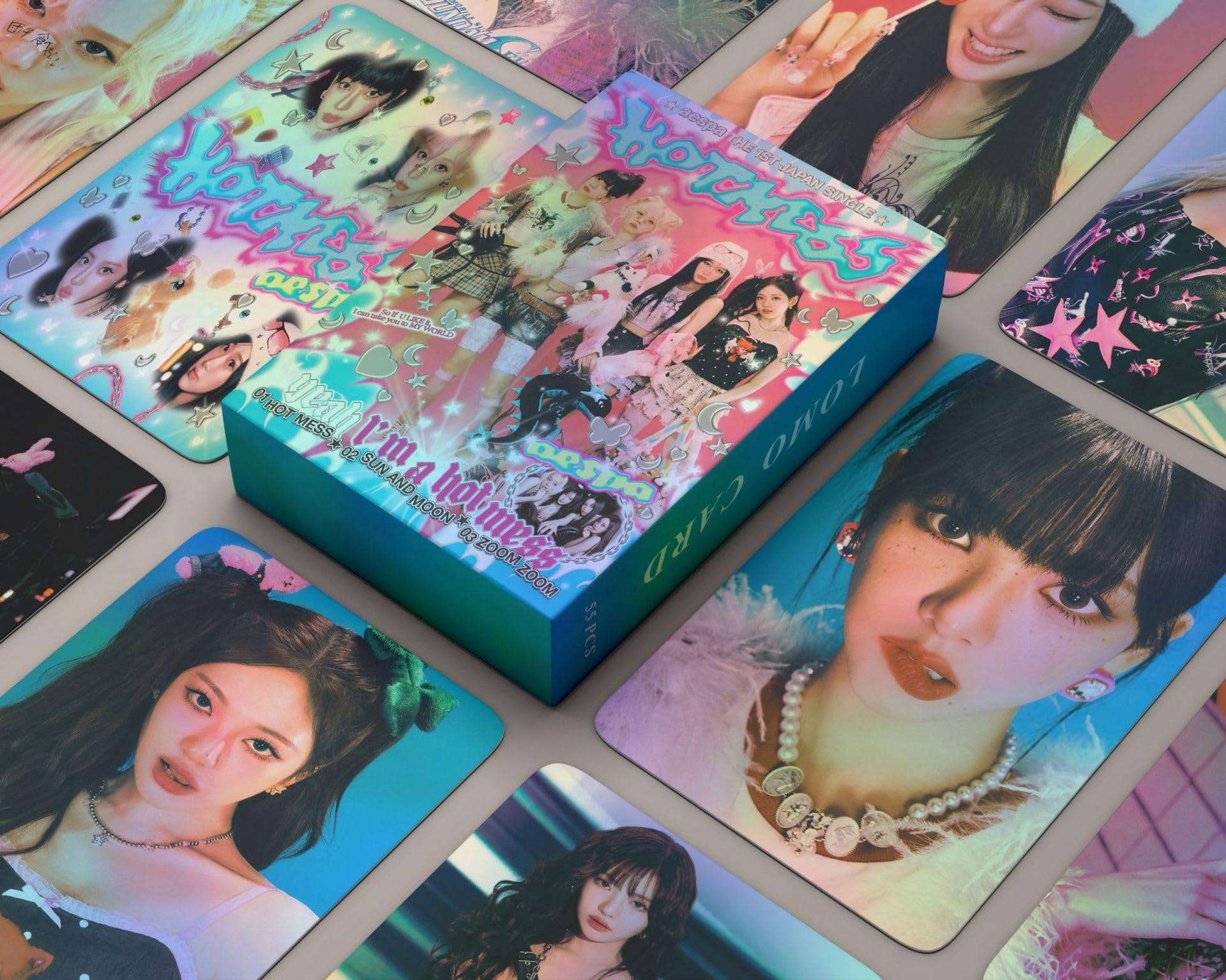 Amazon.co.jp: グッズ フォトカード トレカ LOMOカード 55枚セット