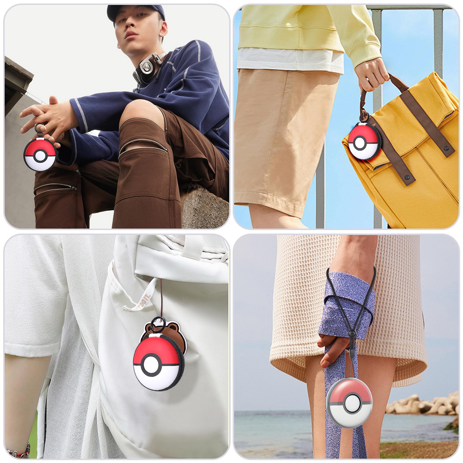 Amazon.co.jp: GeeRic 2個パック ポケモンGO Plusプラス 対応 収納