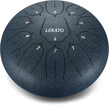 Amazon | スリットドラム スチールタングドラム 11音 10インチ LEKATO
