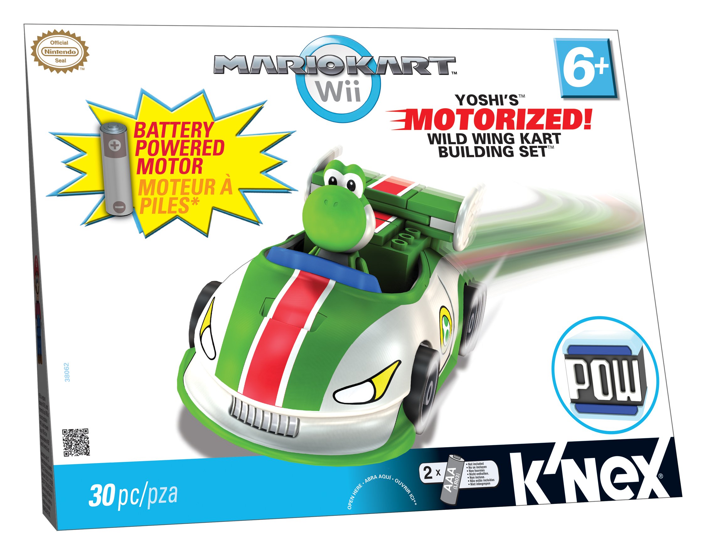 Amazon.co.jp: K'NEX マリオ カート Wii 電動 カート 組み立てセット