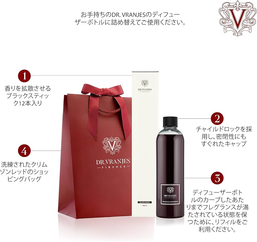 Amazon.co.jp: 【直営】DR. VRANJES –ドットール・ヴラニエス ROSSO