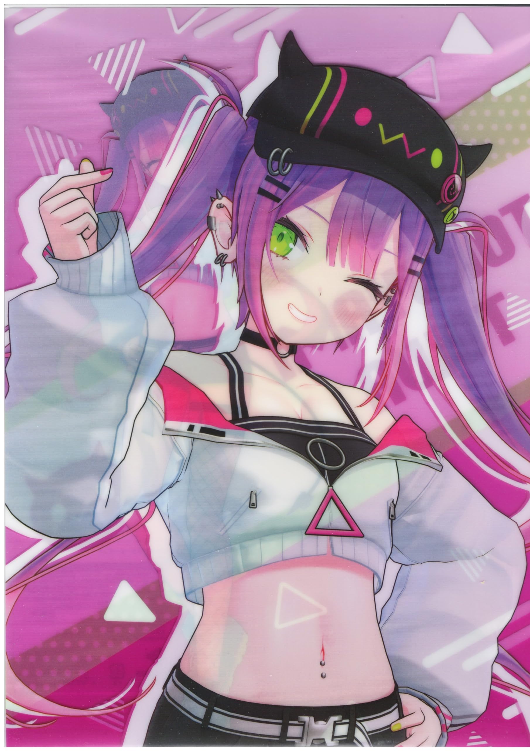 Amazon.co.jp: 常闇トワ クリアファイル ホロライブ スターター 公式