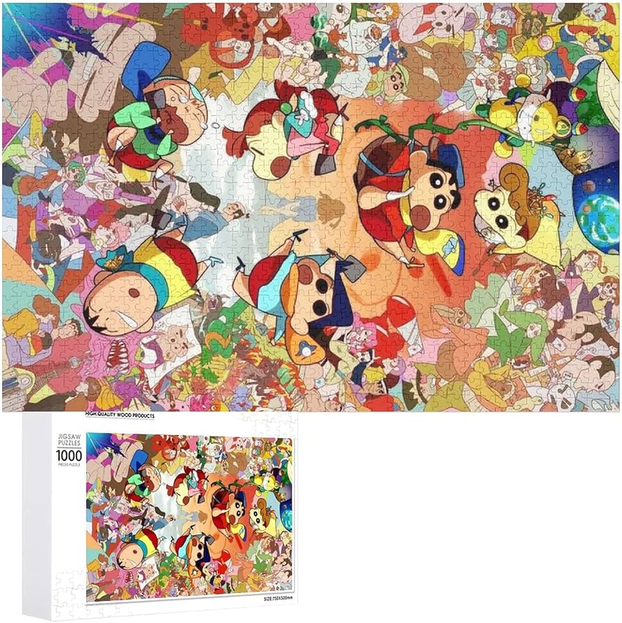 Amazon.co.jp: クレヨンしんちゃん 1000 PCS ピース ジグソーパズル