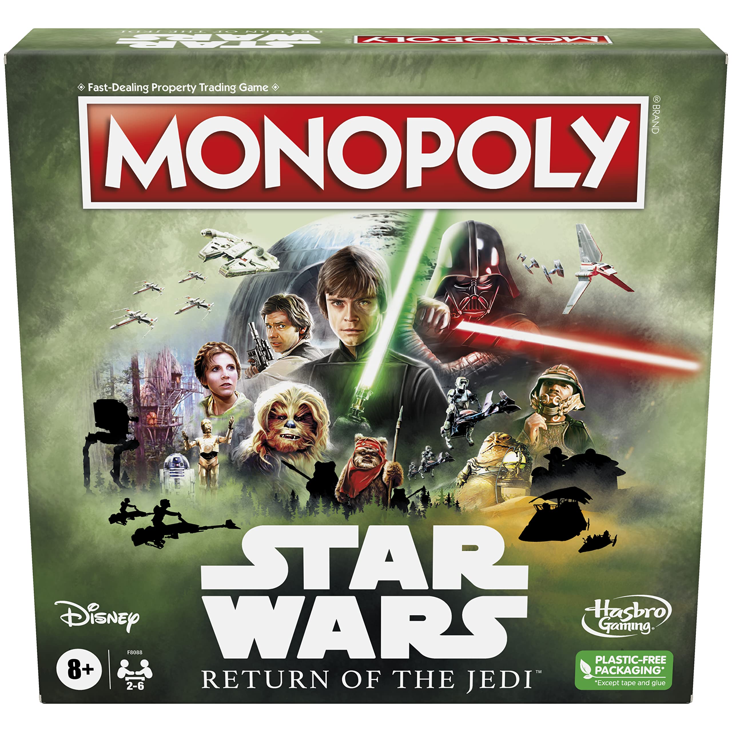 Amazon.co.jp: Hasbro Gaming Monopoly:スターウォーズ ジェダイの帰還