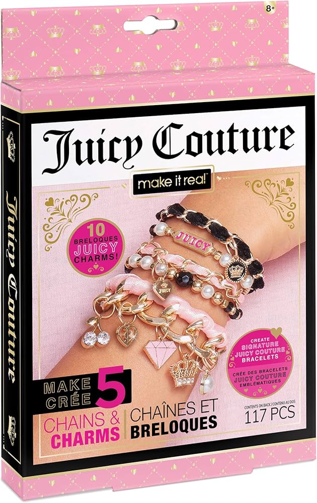 Amazon.com: Juicy Couture Mini Chains and Charms Bracelet Kit