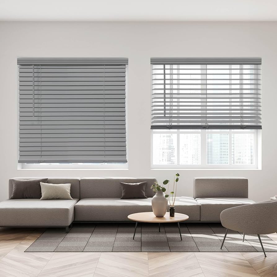 Amazon｜DEZ FURNISHINGS コードレス 2インチ フェイクウッド