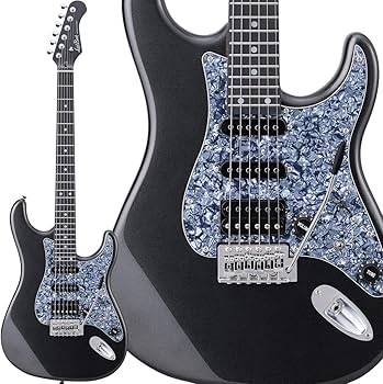 Amazon | LaidBack LST-3HZ Gun Metal Pearl エレキギター ストラト