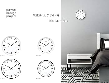 Amazon.co.jp: セイコークロック 掛時計 黒 電波 直径310×44mm
