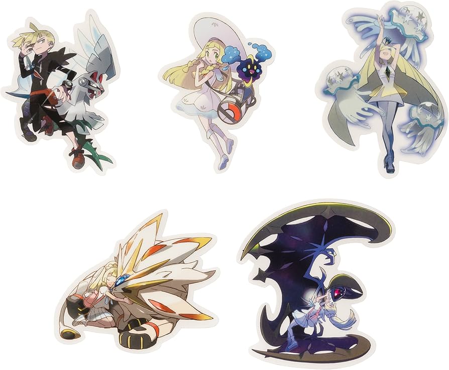 Amazon.co.jp: ポケモンセンターオリジナル ステッカー5枚セット