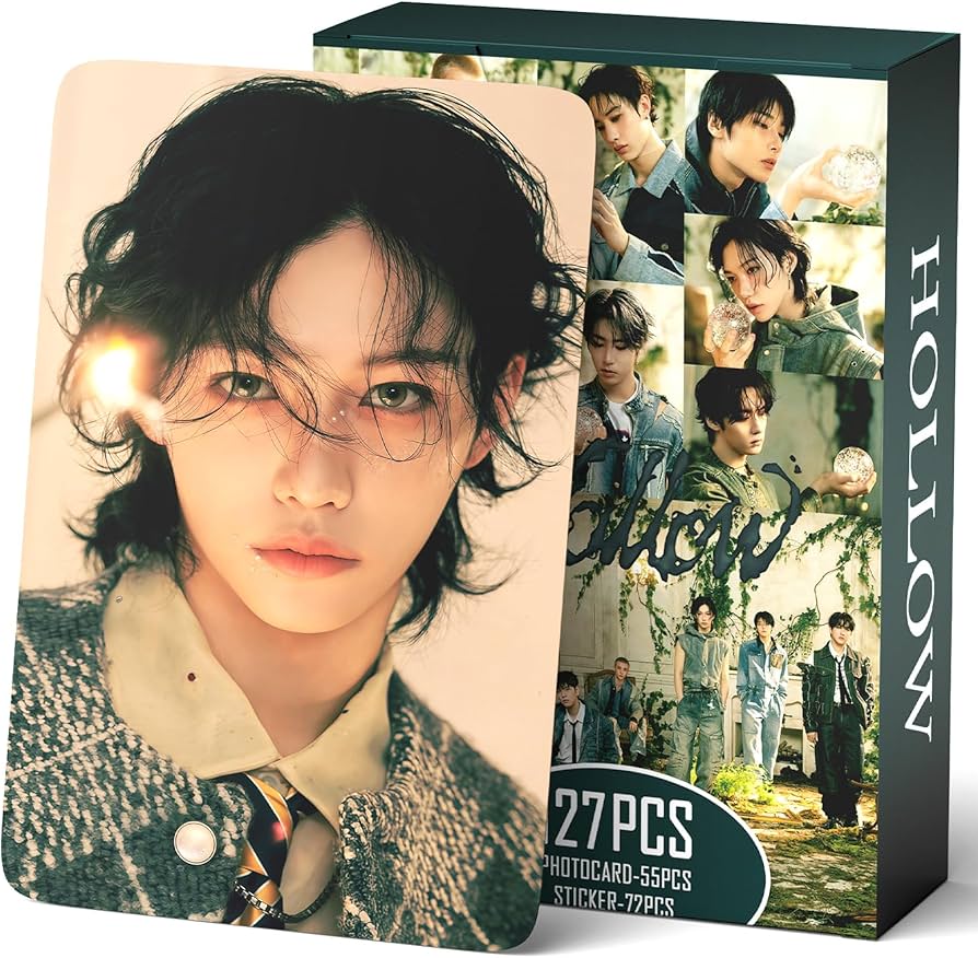 Amazon.com: HOLLOW Album Photocards 127 PCS KPOP Giant Photo Card