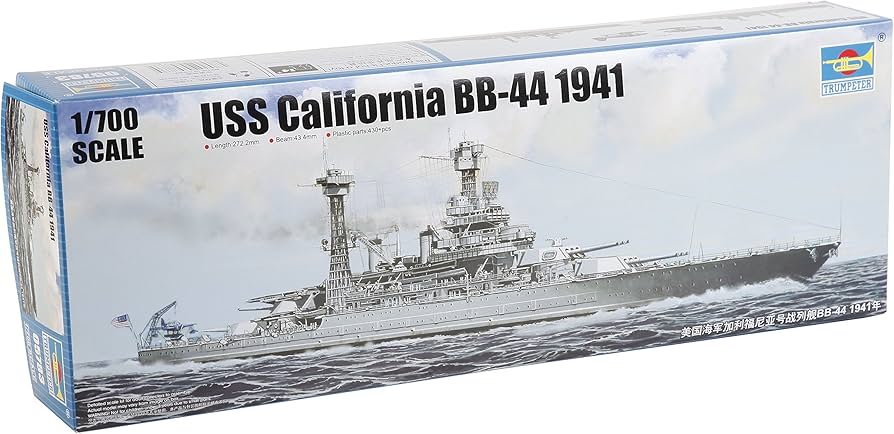 Amazon | [トランペッター]Trumpeter USS California BB44 1941 Model