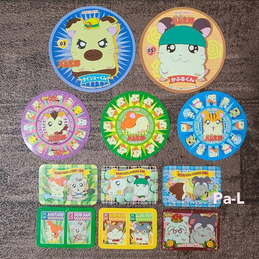 Amazon.co.jp: とっとこハム太郎シール計11枚(53シール) : 文房具