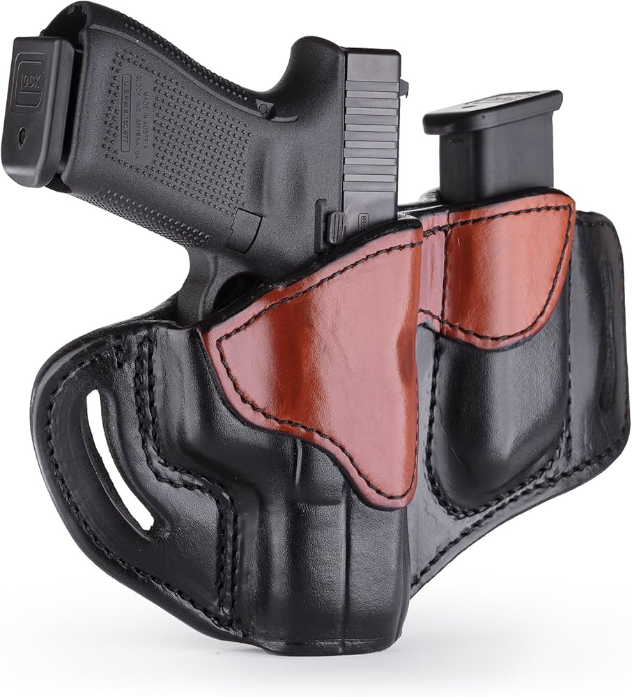 Amazon.co.jp: 1791 Gunleather Glock 19ホルスター – Right Hand OWB