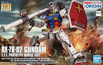 Amazon.co.jp: HG 機動戦士ガンダム THE ORIGIN RX-78-02 ガンダム 1