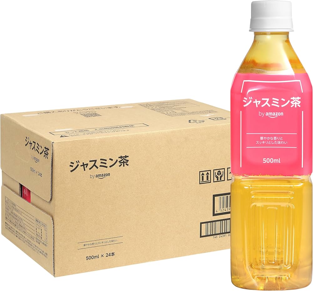Amazon.co.jp: by Amazon ジャスミン茶500ml×24本 : 食品・飲料・お酒