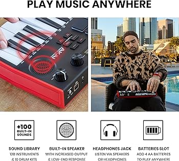 Akai Professional MPK Mini Play MK3 - MIDI Klavye Controller