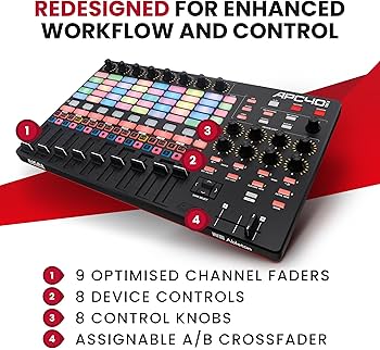 Amazon.com: Akai Professional APC40 MKII - USB MIDI Controller for