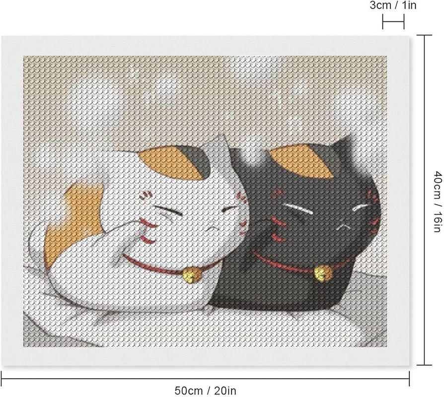 Amazon | ダイヤモンドアート 夏目友人帳 ニャンコ先生 アニメ