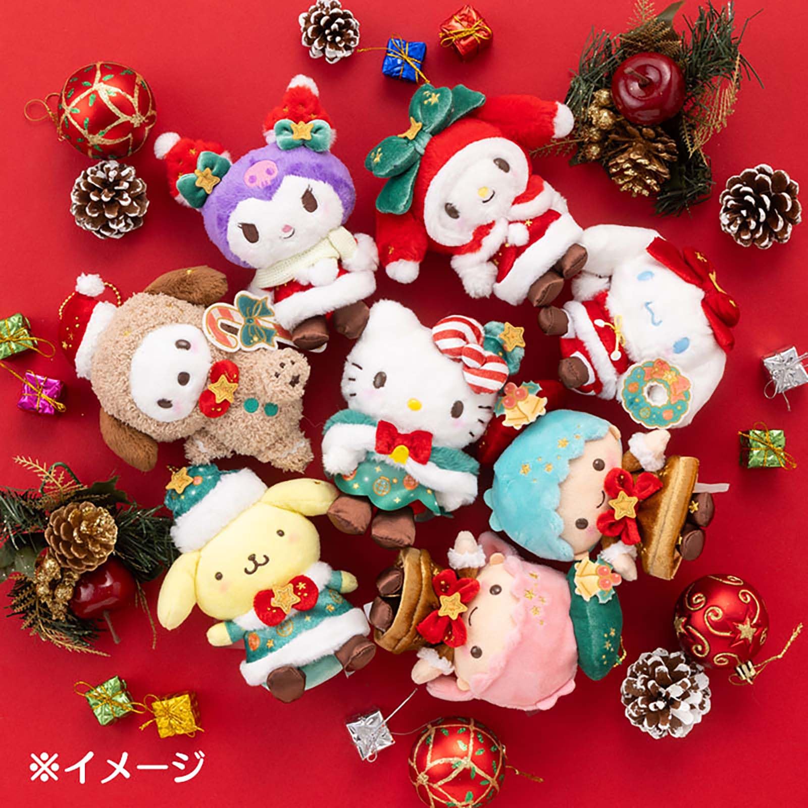 Amazon | サンリオ(SANRIO) マスコットホルダー（クリスマス