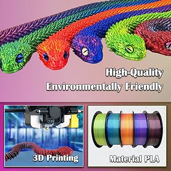 Amazon.co.jp: 3Dプリント動物スネーク、30インチサプライズミステリー