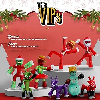 Amazon.com: Zing Stikbot Advent Calendar Christmas Countdown Hero