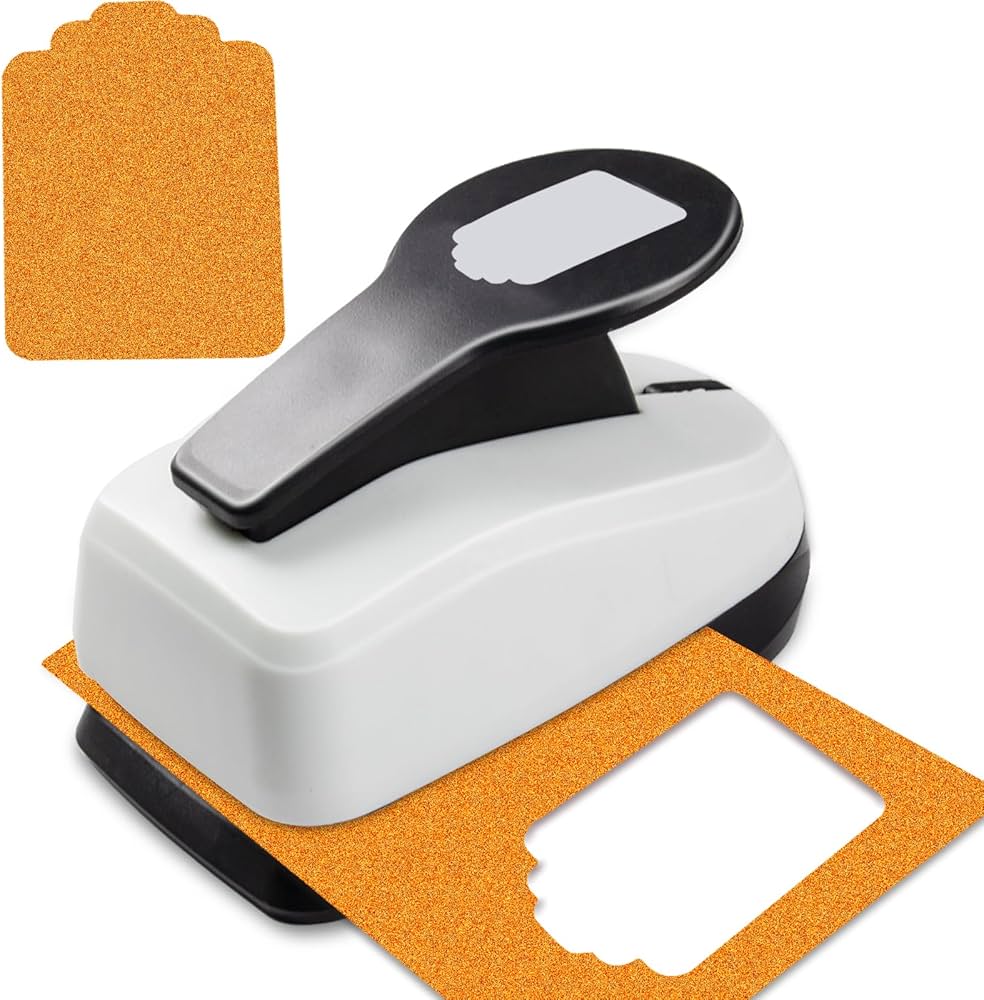 Amazon.co.jp: 2インチタグパンチ、ペーパーパンチ、ペーパークラフト