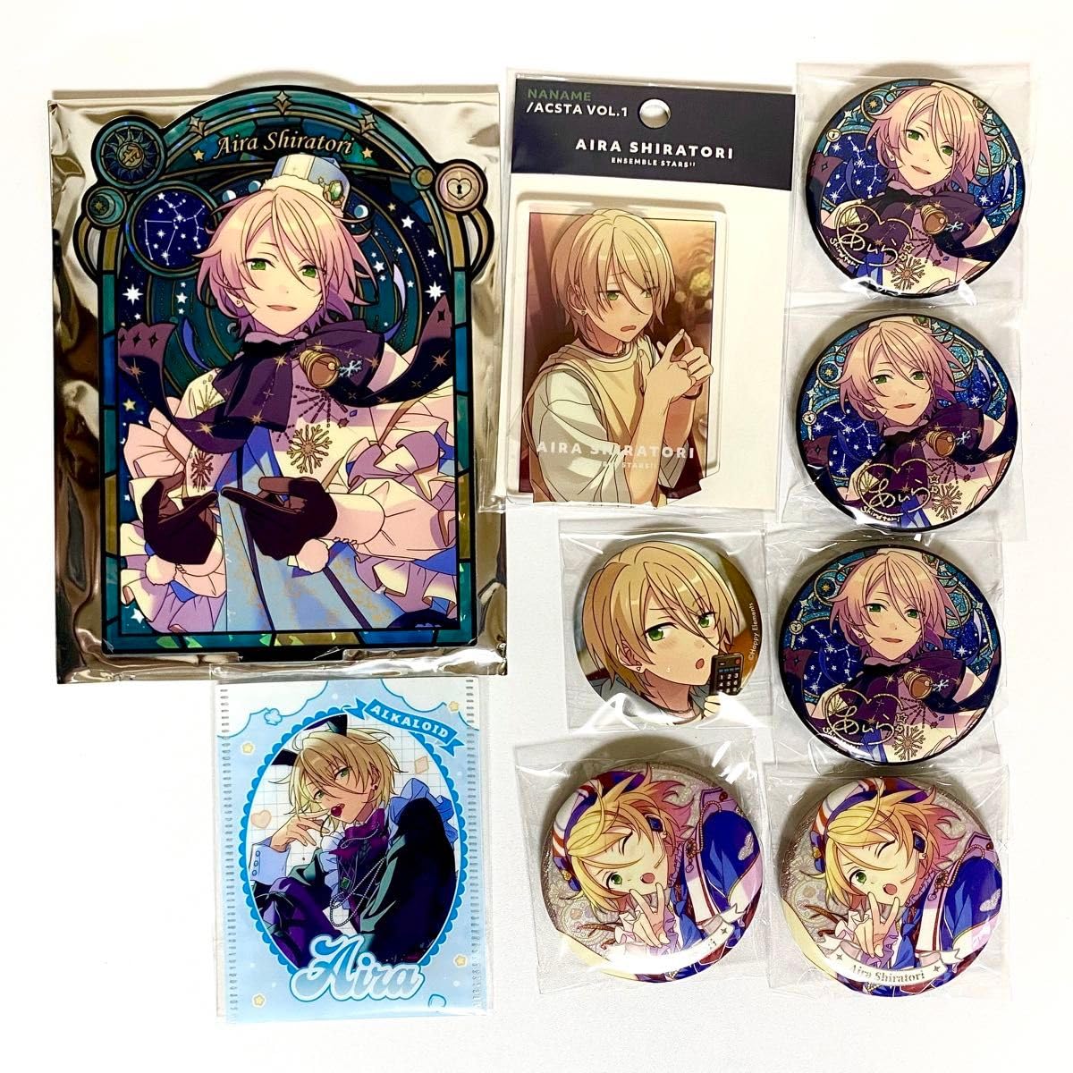 あんスタ フィーチャースカウト あんスタ フィーチャー 缶バッジ 白鳥