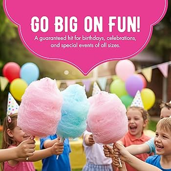 Amazon.com: The Candery Cotton Candy Floss Sugar (2-Pack) Includes
