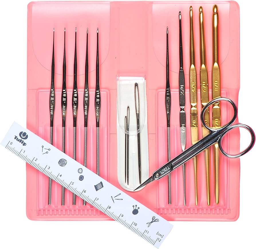 Amazon | チューリップ クラシック3 かぎ針・レース針 15点セット TCK