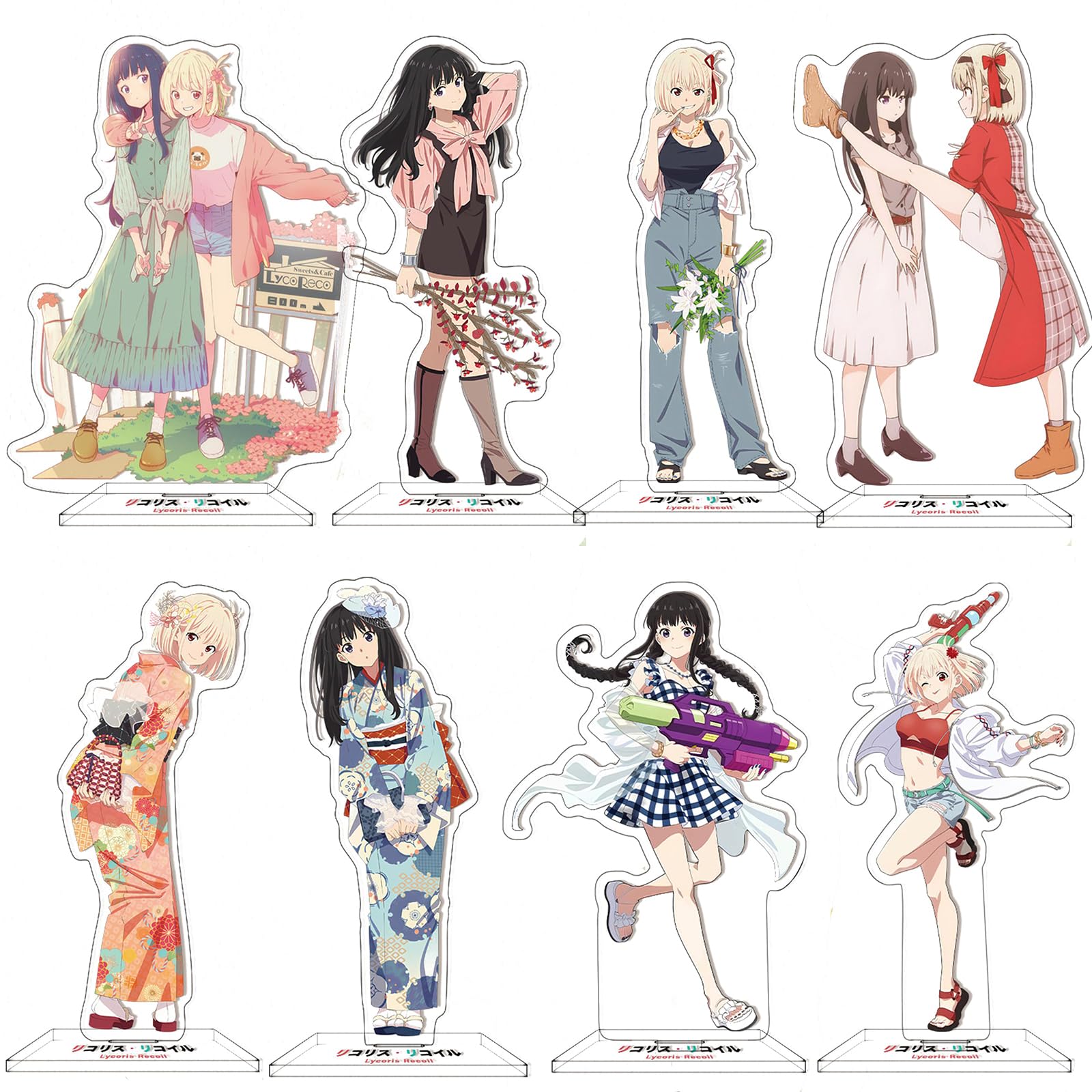 Amazon.co.jp: リコリス・リコイル アクリルスタンド グッズ 錦木千束