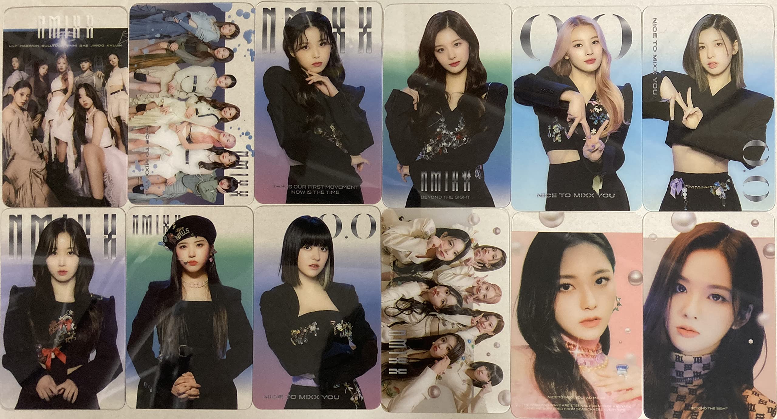 Amazon.co.jp: BYJ NMIXX グッズ クリアフォトカード25枚 トレカ ポカ