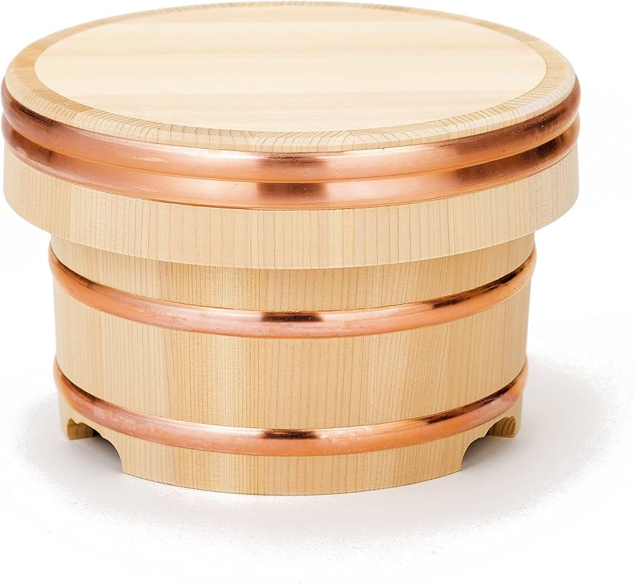 Amazon｜木曽さわら おひつ 木製おひつ 江戸びつ (1升)｜おひつ