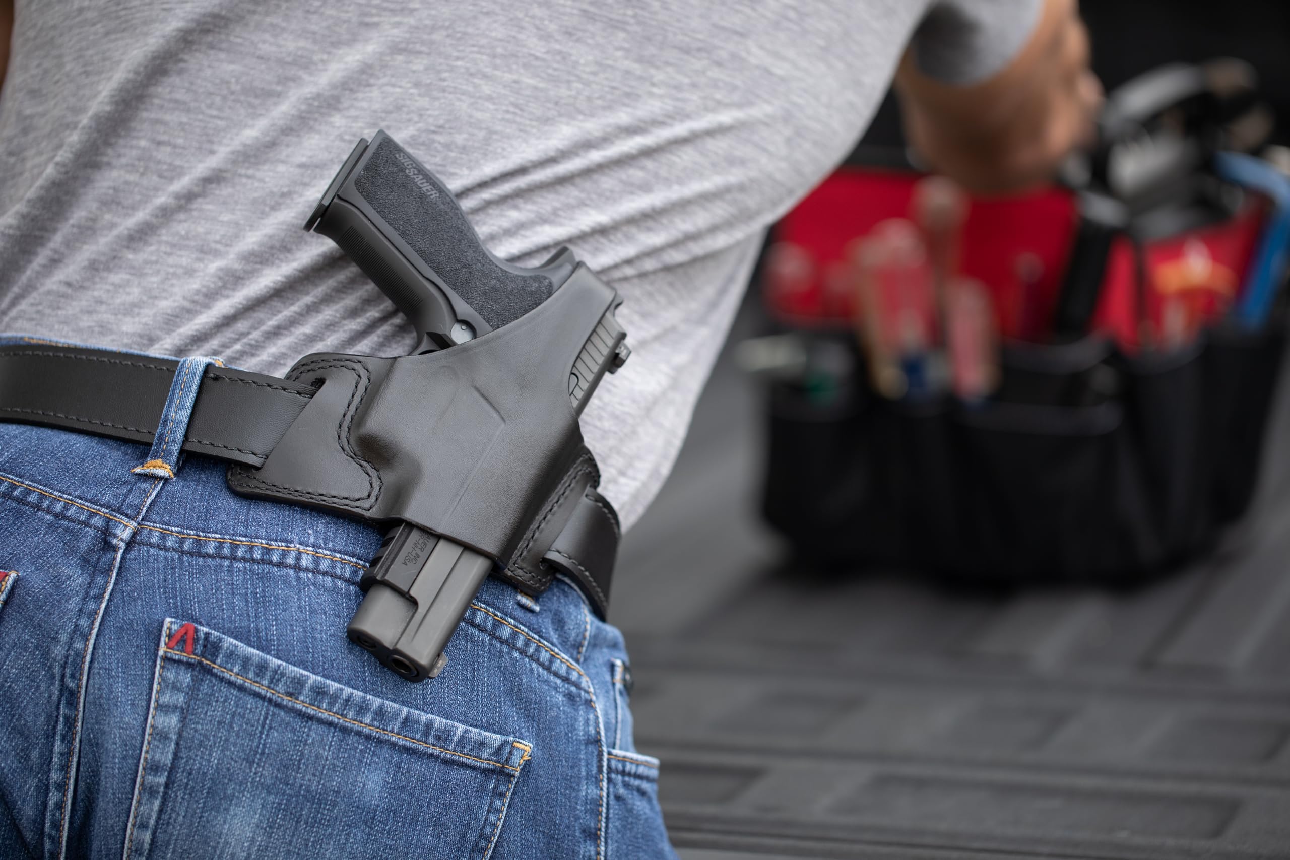 Amazon.co.jp: Bianchi 5ブラックWidowヒップホルスター – S & W 3906