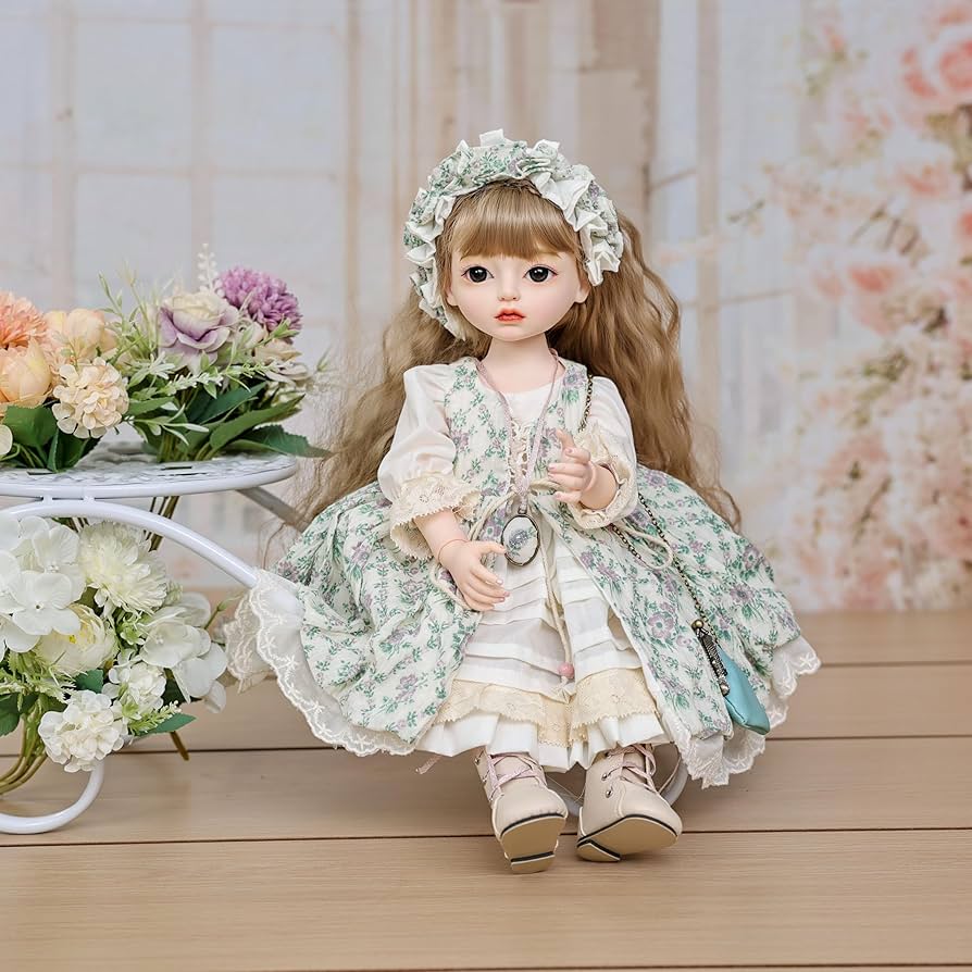 Amazon | Cloveray 1/4 可愛い ビニール BJDドール 45cm 球体関節人形