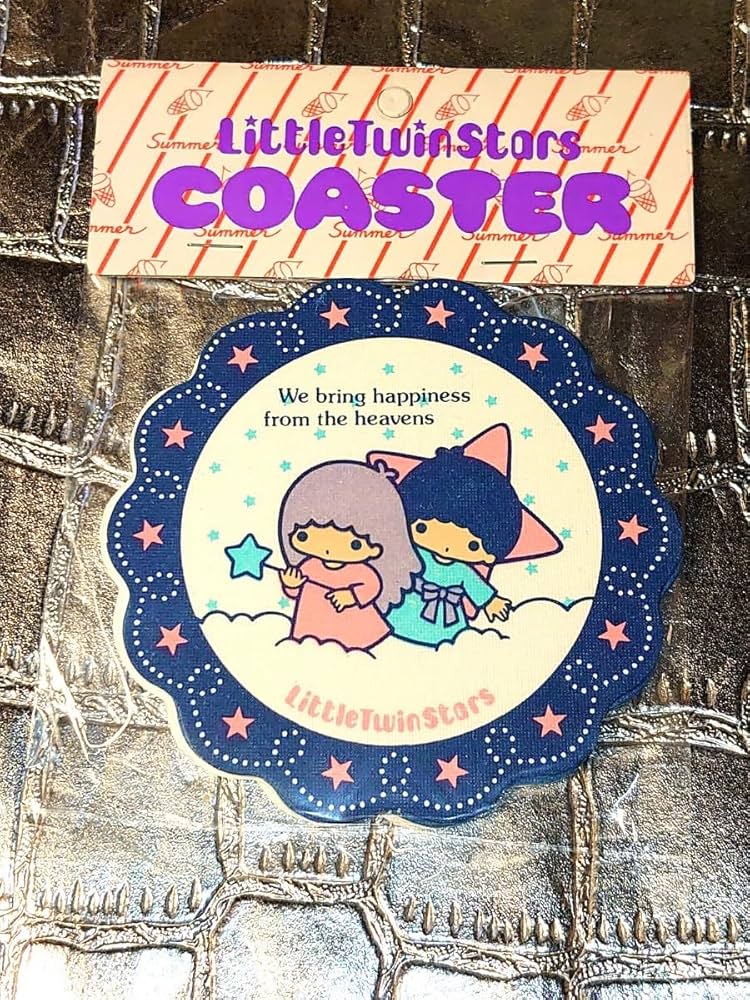 Amazon.co.jp: レア 1976年 8枚入 キキララ コースター 昭和 レトロ