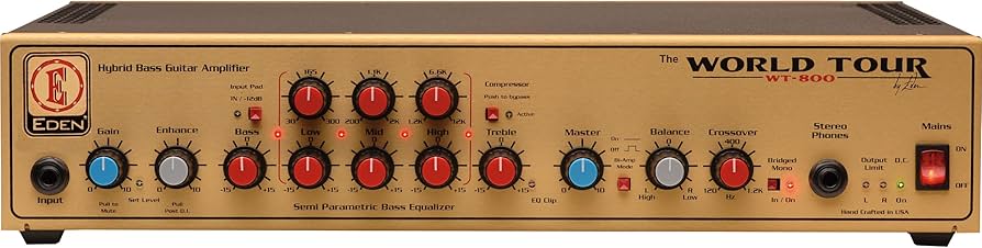 Amazon | EDEN ベースアンプヘッド World Tour Series 1,100W(4Ω
