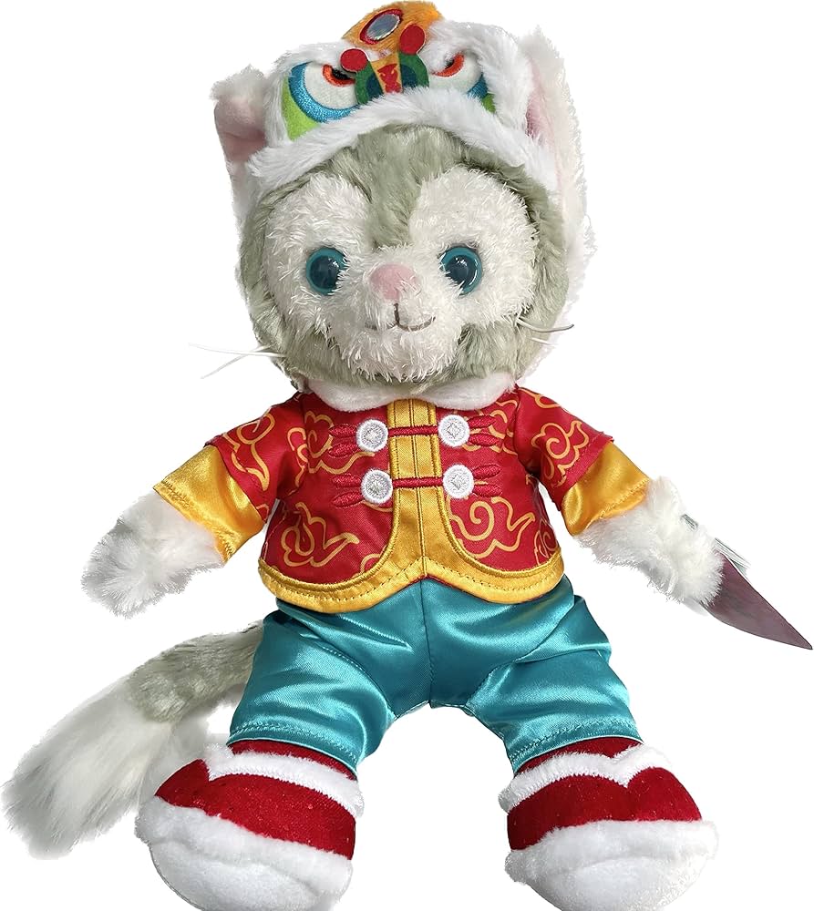 Amazon.co.jp: 【香港ディズニー】ジェラトーニ ぬいぐるみ SS 春節