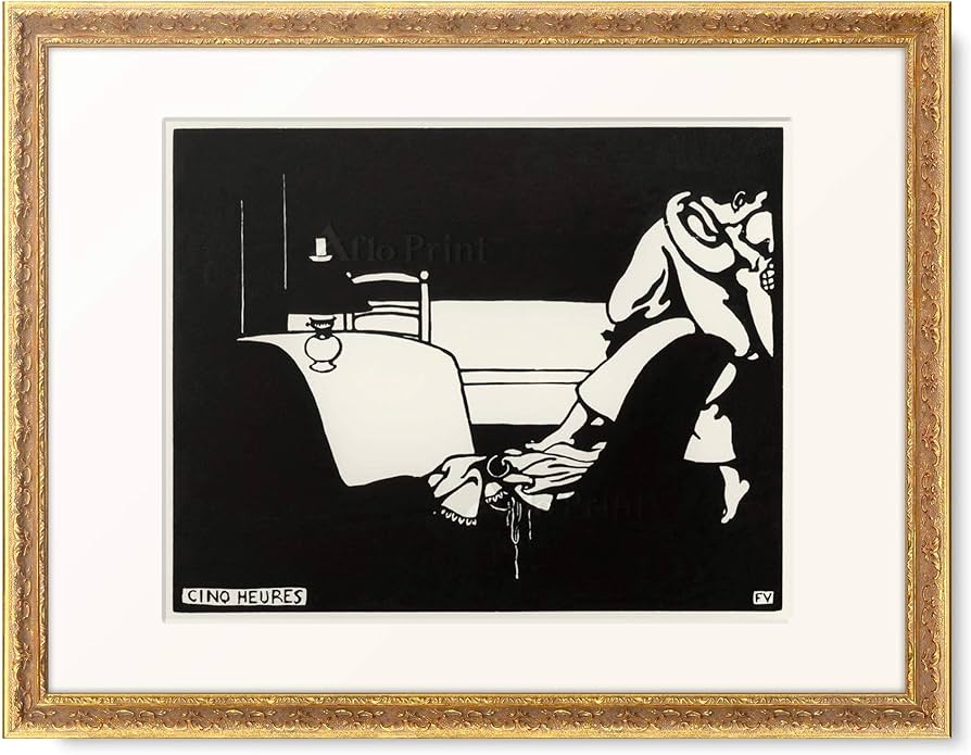 Amazon｜フェリックス・ヴァロットン Felix Edouard Vallotton 「Cinq