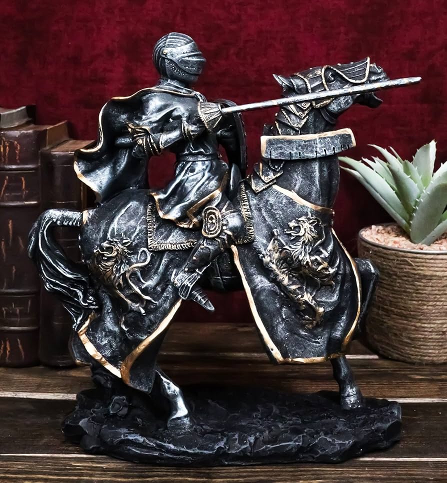 Amazon.co.jp: Ebros Gift 中世トーナメント 馬上槍試合スーツ 装甲