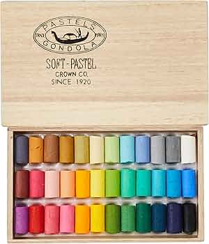 Amazon | 王冠化学工業所 ゴンドラパステル 36色セット | パステル 通販
