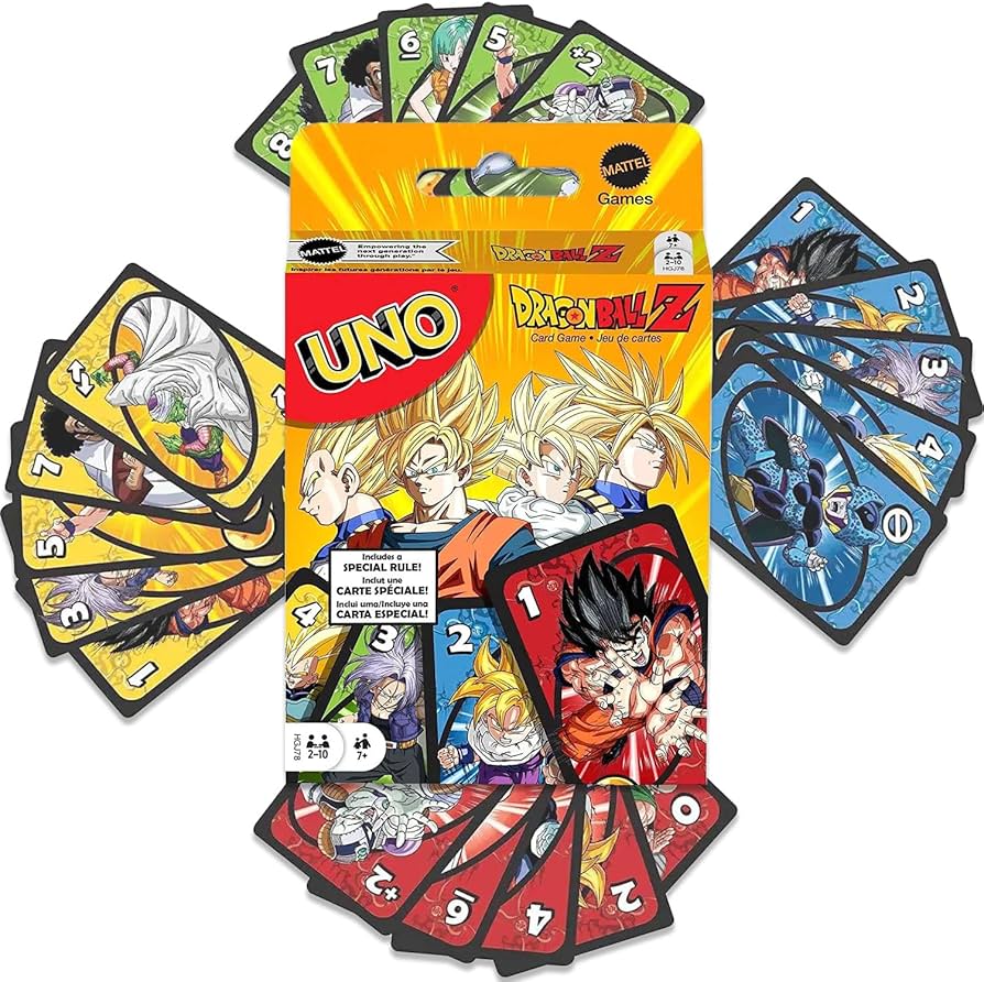 Amazon.co.jp: ドラゴンボールZ UNO カードゲームセット