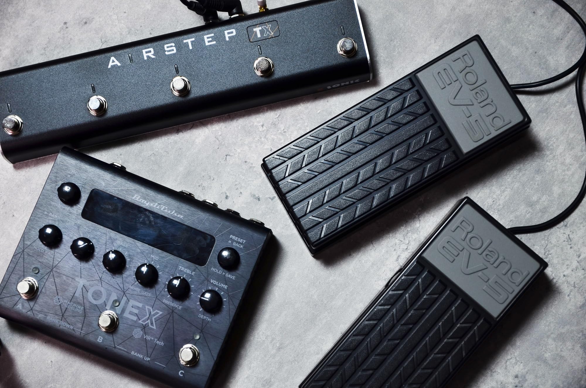 XSONIC AIRSTEP TX Edition, TONEX ONE & PEDAL Footswitch, 2 Control