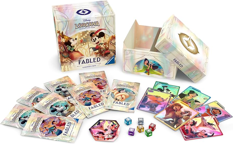 Disney Lorcana TCG: Fabled Trove - 8 Packs [Set 9] : Amazon.ca