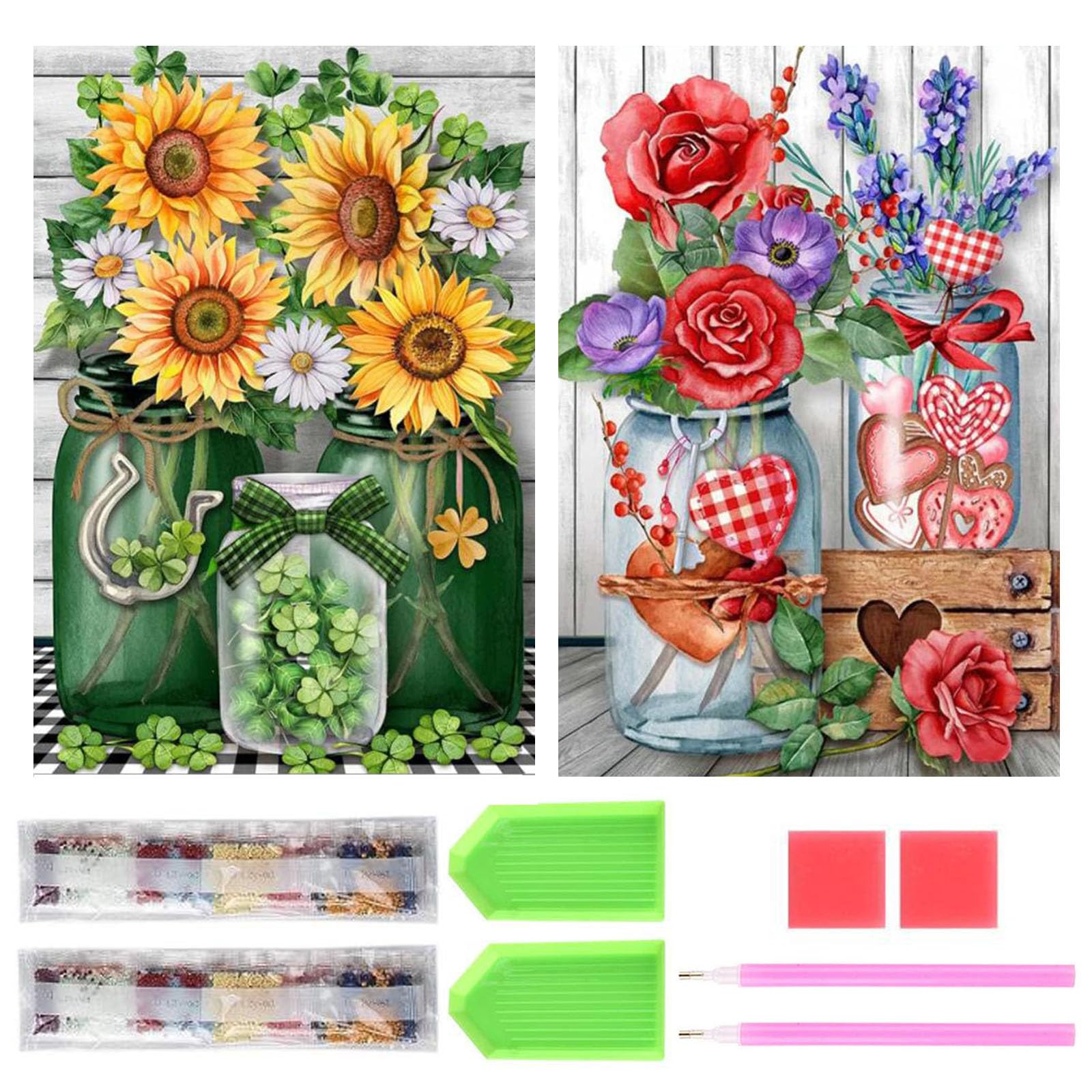 Amazon.co.jp: サムコス ダイヤモンドの絵画 ダイヤモンドアート