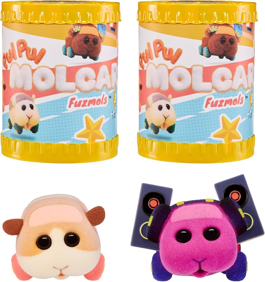Amazon.com: MGA Entertainment Pui Pui Molcar 2.5-Inch Fuzmols