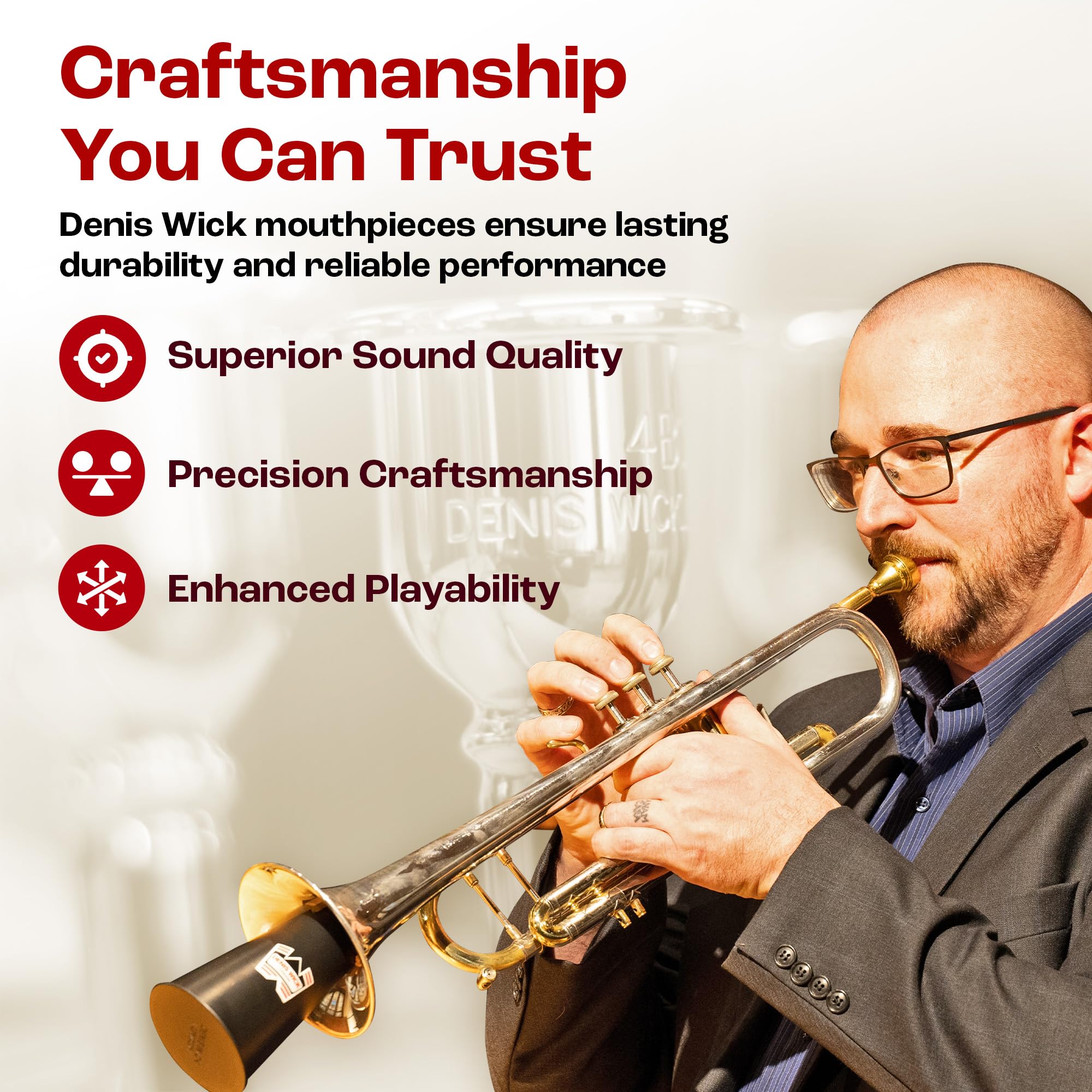 Amazon | Denis Wick（デニスウィック） フリューゲルホルンマウス